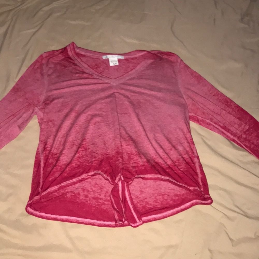 Red long sleeve